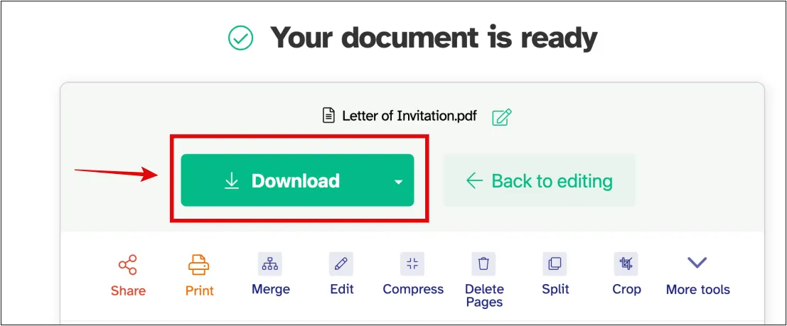 수정한 PDF 파일 컴퓨터에 저장하는 방법