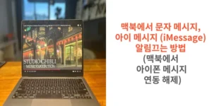맥북에서-문자-메시지-아이 메시지-알림끄는-방법-썸네일