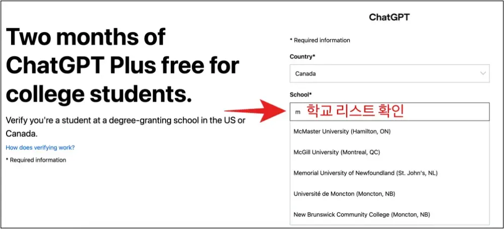 챗지피티-학생-할인-개인정보-입력