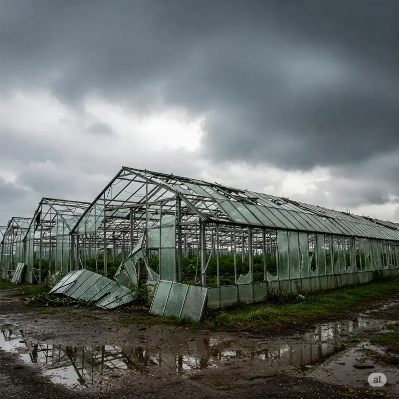 장마로-인한-온실-피해-사진