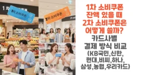 1차-소비쿠폰-잔액-있을-때-2차-소비쿠폰은-어떻게-쓸까-카드사별-결제-방식-비교-썸네일