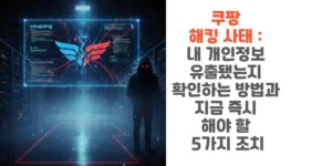쿠팡-해킹-사태-내-개인정보-유출됐는지-확인하는-방법과-지금-즉시-해야-할-5가지-조치-썸네일