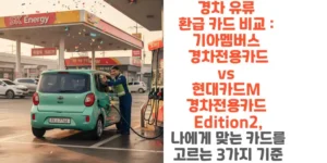 경차-유류-환급-카드-비교-기아멤버-경차전용카드-vs-현대카드M-경차전용카드-Edition2-나에게 -맞는-카드를-고르는-3가지-기준-썸네일