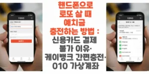 핸드폰으로-로또-살-때-예치금-충전하는-방법-신용카드-결제-불가-이유-케이뱅크-간편충전-010-가상계좌-썸네일