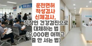 운전면허-적성검사-신체검사-직장인-건강검진으로-대체하는-법-6,000원-아끼고-줄-안 서는-법-썸네일