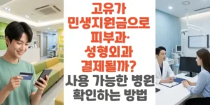 고유가-민생지원금으로-피부과-성형외과-결제될까-사용-가능한-병원-확인하는-방법-썸네일